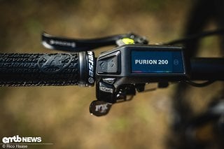 Hübsch und ergonomisch: Bosch Purion 200-Display.