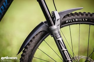 Mudhugger EVO Bolt-On – ein langes Schutzblech für E-Bikes mit cleveren Detaillösungen.