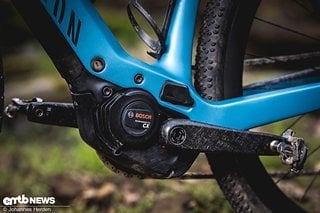 Canyon verbaut im Grail:ON einen Bosch Performance CX mit kraftvoller Charakteristik