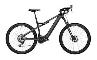 Mit dem Dropbar gibts eine aerodynamische Position beim Full-Gravel. Mit dem Dropbar gibts eine aerodynamische Position beim Full-Gravel.