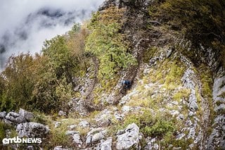 Verlassene Saumpfade in einem strukturschwachen Teil der Toskana