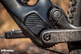 Der SEG-Motor liefert ein Drehmoment von 65 Nm und eine Maximalleistung von 500 W.