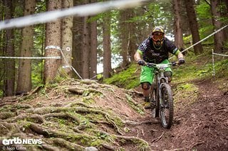 Bei der Kenda Enduro One können die Trails auch mal etwas ruppiger sein