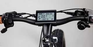 LCD-Display zum einstellen der Fahrstufen