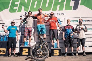 Platz 1 bis 6 der eBike-Wertung.