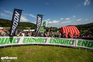 In Roßbach wurden einige ziemlich coole Stages im Wald abgesteckt