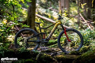 Centurion No Pogo F3600i – das Topmodell der neuen All-Mountain-Flotte mit Shimano EP8 und Stahlfeder-Dämpfer am Heck