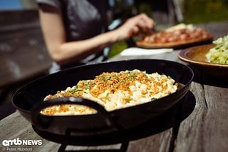 … und Käsespätzle.