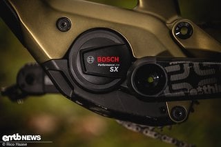 Der Bosch Performance SX im Conway Ryvon LT 10.0 punktet mit einer tollen Performance auf dem Trail und verleiht dem Light-Support-Bike ordentlich Punch.