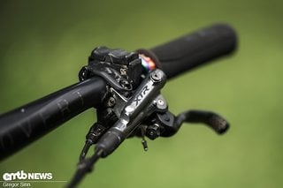 Eine gute Wahl: Gebremst wird mit Shimano XTR.