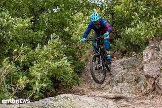 Im Downhill konnte das Radon Slide 140 Hybrid 7.0 500 leider nicht 100% überzeugen