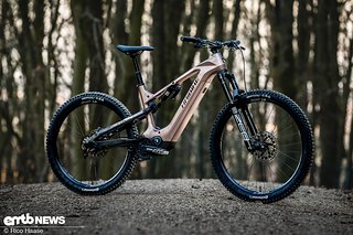 Wow! Das Haibike ALLMTN TRN/IQ ist richtig schick und modern.