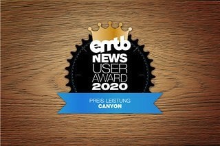 Canyon – Versender aus Koblenz – sichert sich mit 13 % der Stimmen Bronze