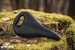 WTB Devo Pickup-Sattel – ein spezieller Sattel für E-Bikes, mit praktischem Griff.