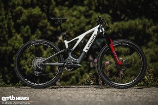 Specialized S-Works Turbo Levo von Martin Vidaurre, der damit zu Silber fuhr – starke Leistung!