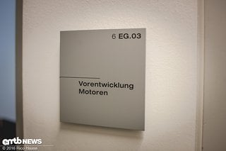 Wir waren auch in den heiligen Hallen der Motor-Vorentwicklung zu Gast