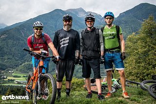 Gemeinsam mit Kurt, der uns tolle Trails rund um Brixen zeigte, hatten wir eine Menge Spaß mit unserer neuen SRAM NX Eagle Gruppe