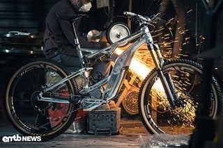 Wie wir das Cannondale Moterra LT von Guillaume finden? Ganz ehrlich? Dieses E-MTB ist eine absolute Augenweide!