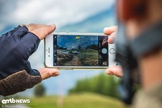 Schnell noch ein Foto dieser bezaubernden Kulisse