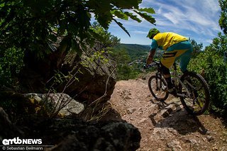 Mit dem Haibike Sduro Nduro 8.0 stellen diese Steine kein Problem dar