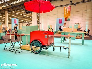 Mit dem Bike zum Picknick? Mit diesem Anhänger gar kein Problem.