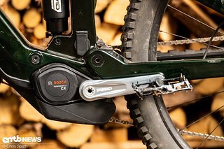 Die verkürzten Kurbelarme verringern den Hebel und könnten damit ein kleineres Kettenblatt rechtfertigen.