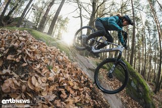 Etwas seltsam ist im Bezug auf die Größenauslegung mit XL und XXL Rahmen das Steifigkeitskonzept und das maximale Systemgewicht