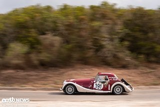 Die Teilnehmer der Rallye Elba Storico schonen die Autos auf den steilen Serpentinenstraßen nicht