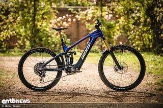 Giant Reign E+ – viel Federweg und eine Geometrie, die ideal für Enduro ist.