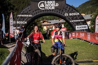 Mit dem Wetter hatte man in Flachau auch großes Glück.