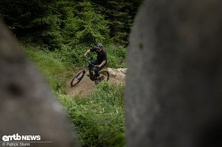 Scott Voltage eRide und sein kultivierter TQ-Motor sind auf engen oder technischen Uphill-Abschnitten zuhause