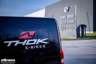 Der Firmensitz der gesamten TCN Group beherbergt ebenfalls das Team Thok E-Bikes