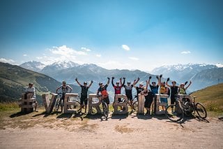 Der letzte Stopp der E-Bike World Tour 2022 ist in Verbier (Schweiz).