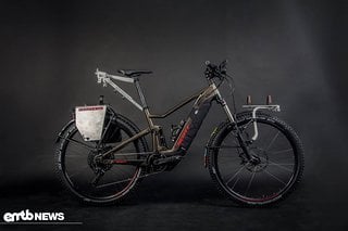 So sieht das Skitouren E-Bike "nackt" aus