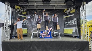Triple-Podium für Jana Urban, Andrea Binder und Samira Faulke Triple-Podium für Jana Urban, Andrea Binder und Samira Faulke