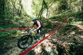 Auch Bikelegende Hans „No Way“ Rey war in diesem Jahr mit dabei.