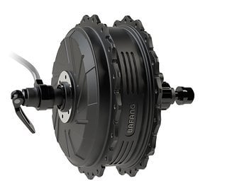 Der Bafan H800-Nabenmotor hat einen Durchmesser von nur 180 mm