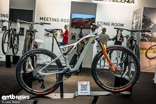 Fantic zeigte ein Light-E-MTB mit TQ-Motorsystem.