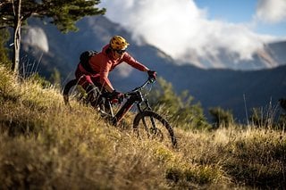 Auch Katharina muss nachdenken, wann sie das letzte Mal auf einem Bio-Bike unterwegs war.