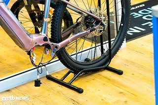 Kein Kundenrad, keine Leiche – hier steht das Repair Center Testrad, mit dem die Motoren nach der Reparatur etwa 10 bis 15 km gefahren werden, um zu verifizieren, dass die Reparatur erfolgreich war.