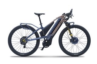 Yamaha Y-01W AWD – ein Reise-E-Bike, bei dem beide Laufräder angetrieben werden.