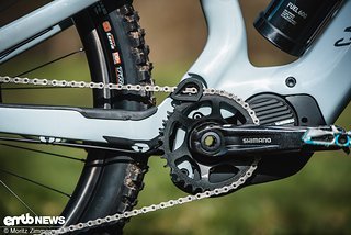 Angetrieben wird das Canyon Spectral:ON auch weiterhin vom Shimano Steps E8000-Motor