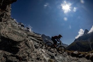 Hochalpine Stages machen am meisten Spaß unter der prallen Sonne