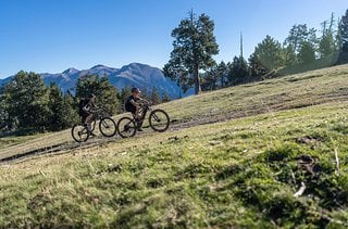 Dank E-Unterstützung machen auch Uphill-Passagen Spaß!