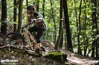 Wer mit einem TQ-Bike unterwegs ist und den Berg hinauf pedalieren will, muss auch bei maximaler Unterstützung ordentlich in die Pedale treten.