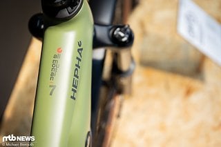 Hepha bietet das All Mountain 7 auch in Aluminium-Varianten an Hepha bietet das All Mountain 7 auch in Aluminium-Varianten an