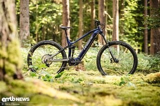 Haibike AllMtn 6.0 – das All-Mountain bekommt einen vollkommen neu entwickelten Aluminiumrahmen.