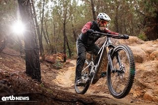 Auf dem Trail ist das Scott Patron eRide gutmütig und komfortabel, lässt sich aber auch stylisch und flott bewegen.