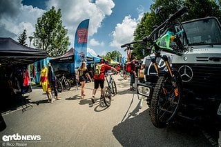 Die Anzahl der Aussteller beim Rock the Hill ist und bleibt überschaubar