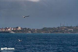 Wir lassen Piombino und das Festland hinter uns